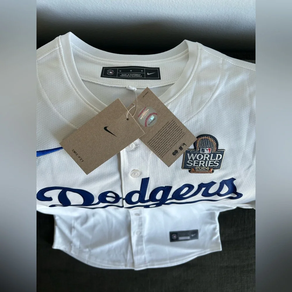 Nike Authentic LA Los Angeles Dodgers World Series 2024 Jersey Men’s Sz: M - Picture 4 of 5